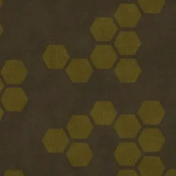 Weapon paint set (Hexagon Grid 1 Yellow)