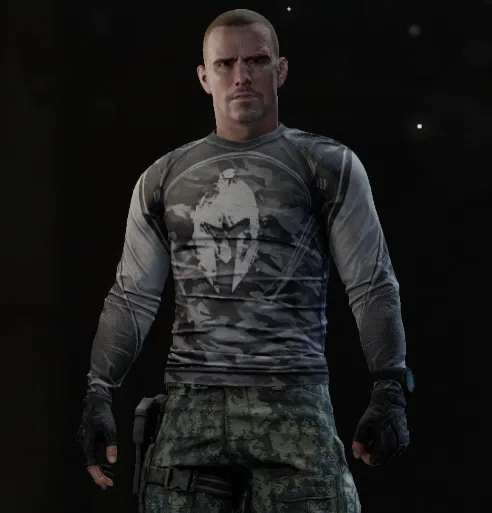 Rash guard (Gray Raven)
