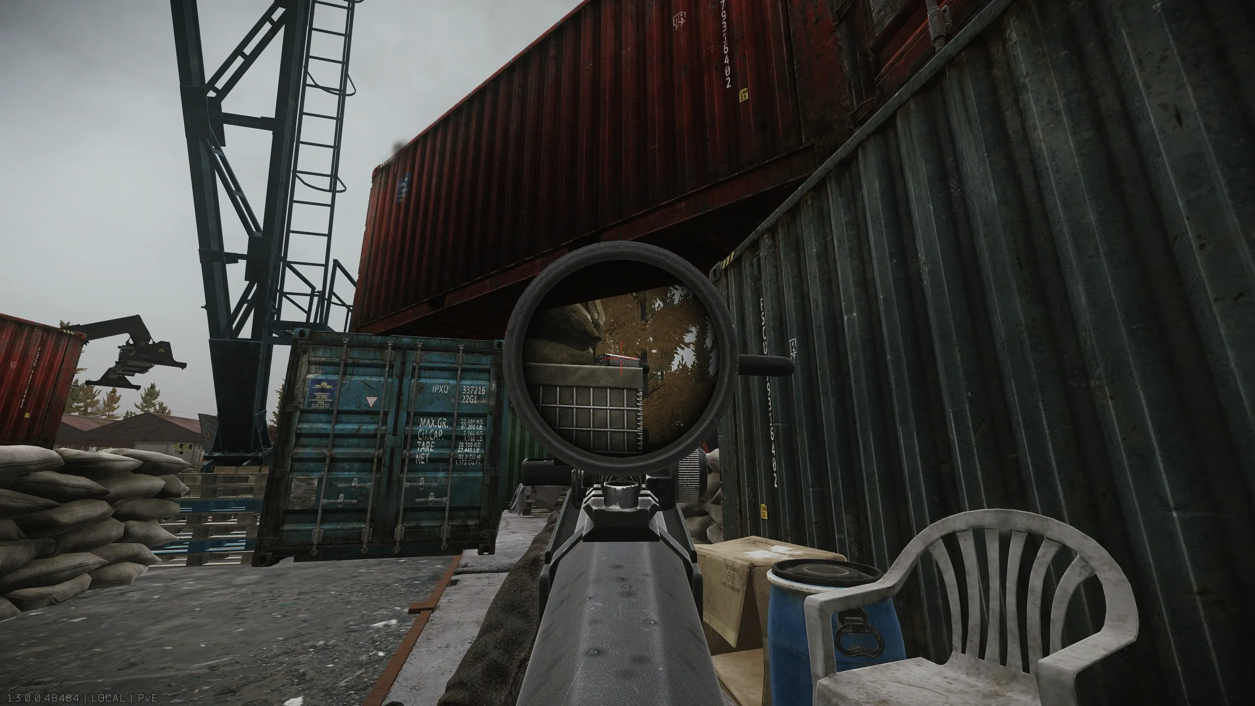 Destroy 2 cameras: train depot (Woods) — 1