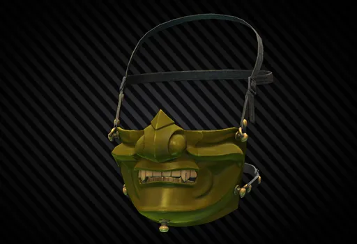 DevTaс Samurai Menpo Mask (Gold)