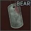 Dogtag BEAR (In the Darkness)