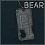 Dogtag BEAR (Melted)