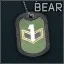 Dogtag BEAR (Prestige 1)