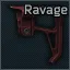 AR-15 Lead Star Arms Ravage stock (Red)
