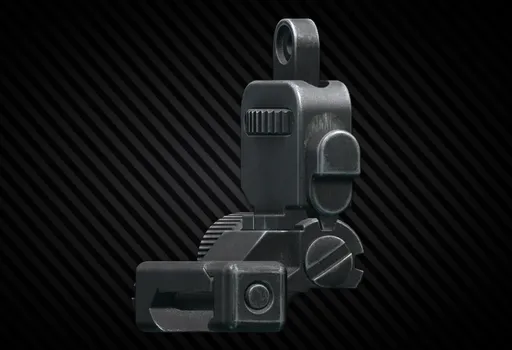Type 20 flip-up rear sight
