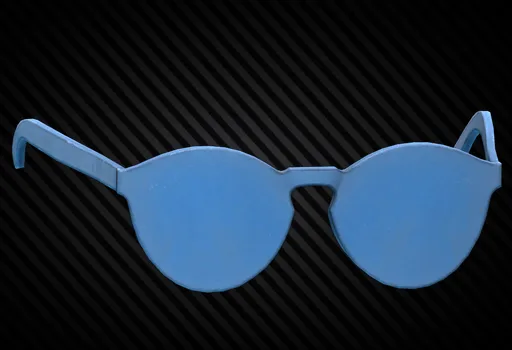 Mirror glasses (Blue)