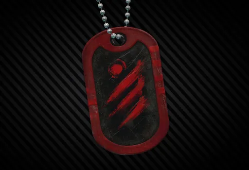 BD dogtag •||| Red