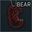 Marked dogtag BEAR (Old)