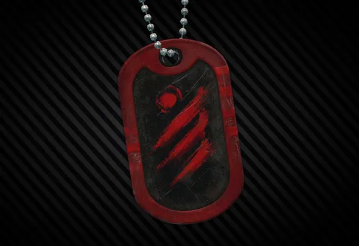 Marked dogtag USEC (Red)