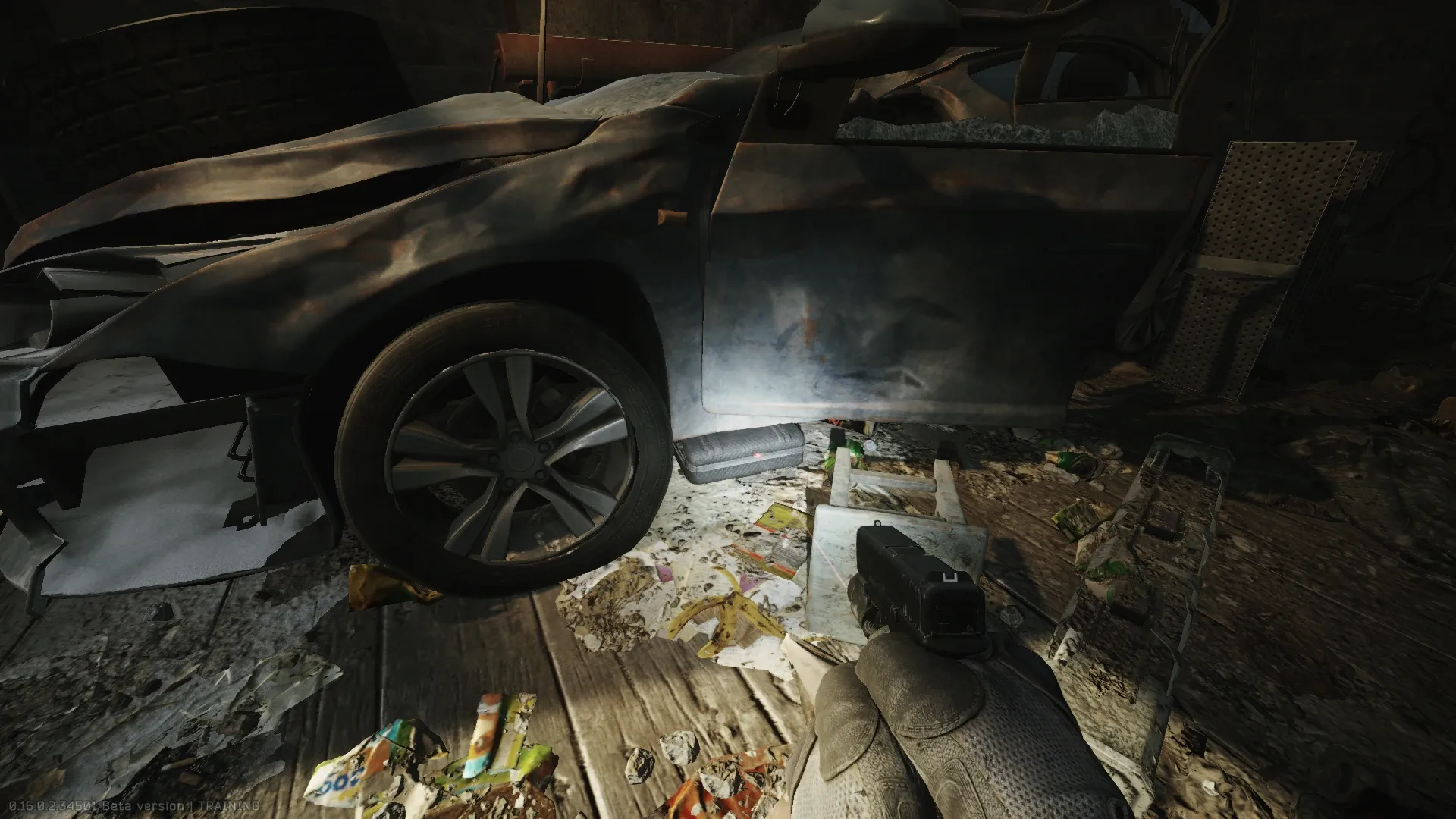 First spawn under the car