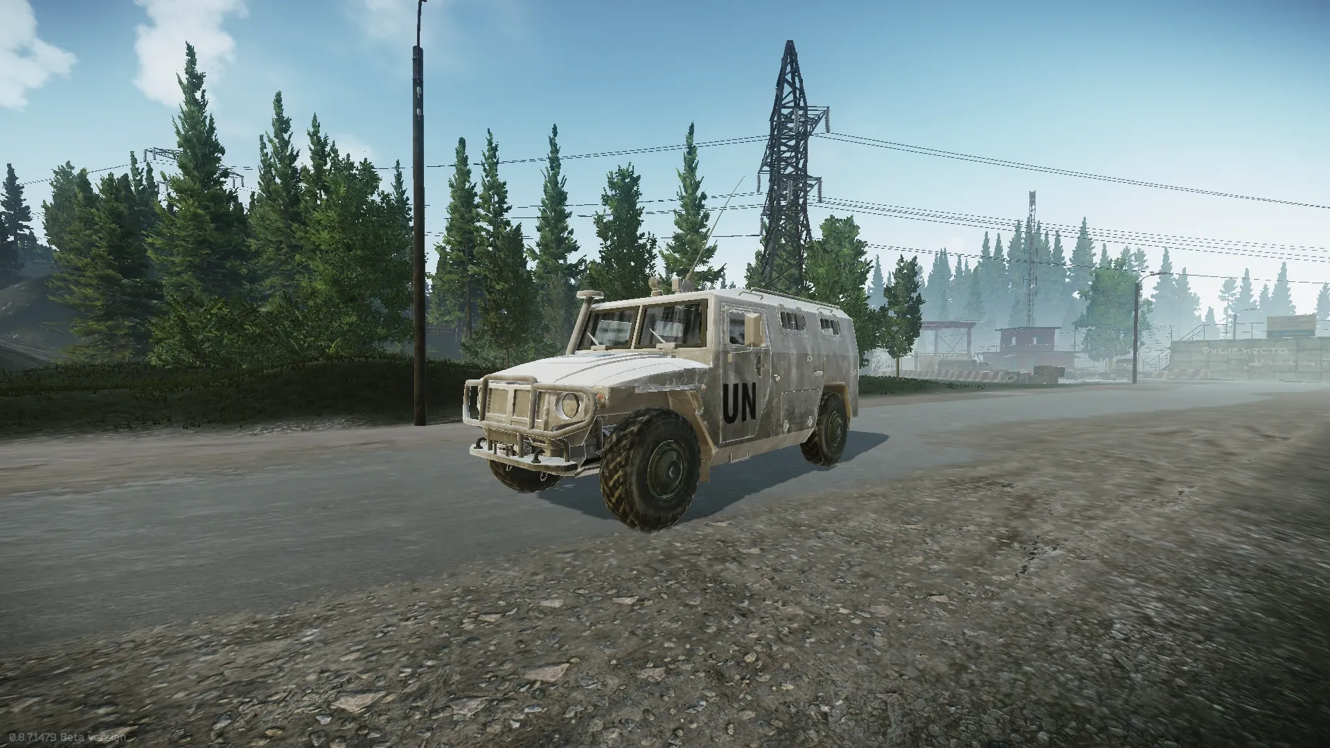 Locate and mark any UN Tigr vehicle with an MS2000 Marker on Customs — 1