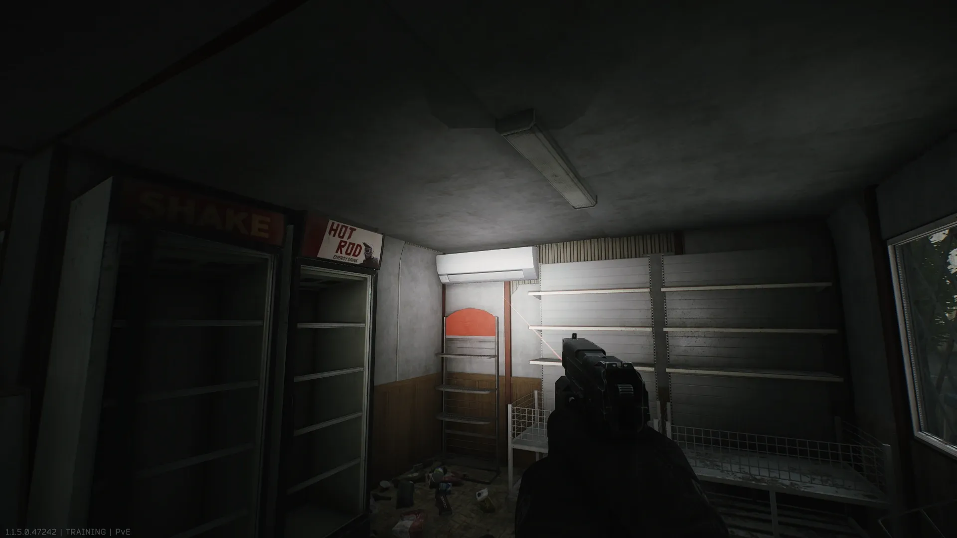 Hide a Wi-Fi camera at the AC unit at the convenience store near the bridge on Customs (In one raid) — 1