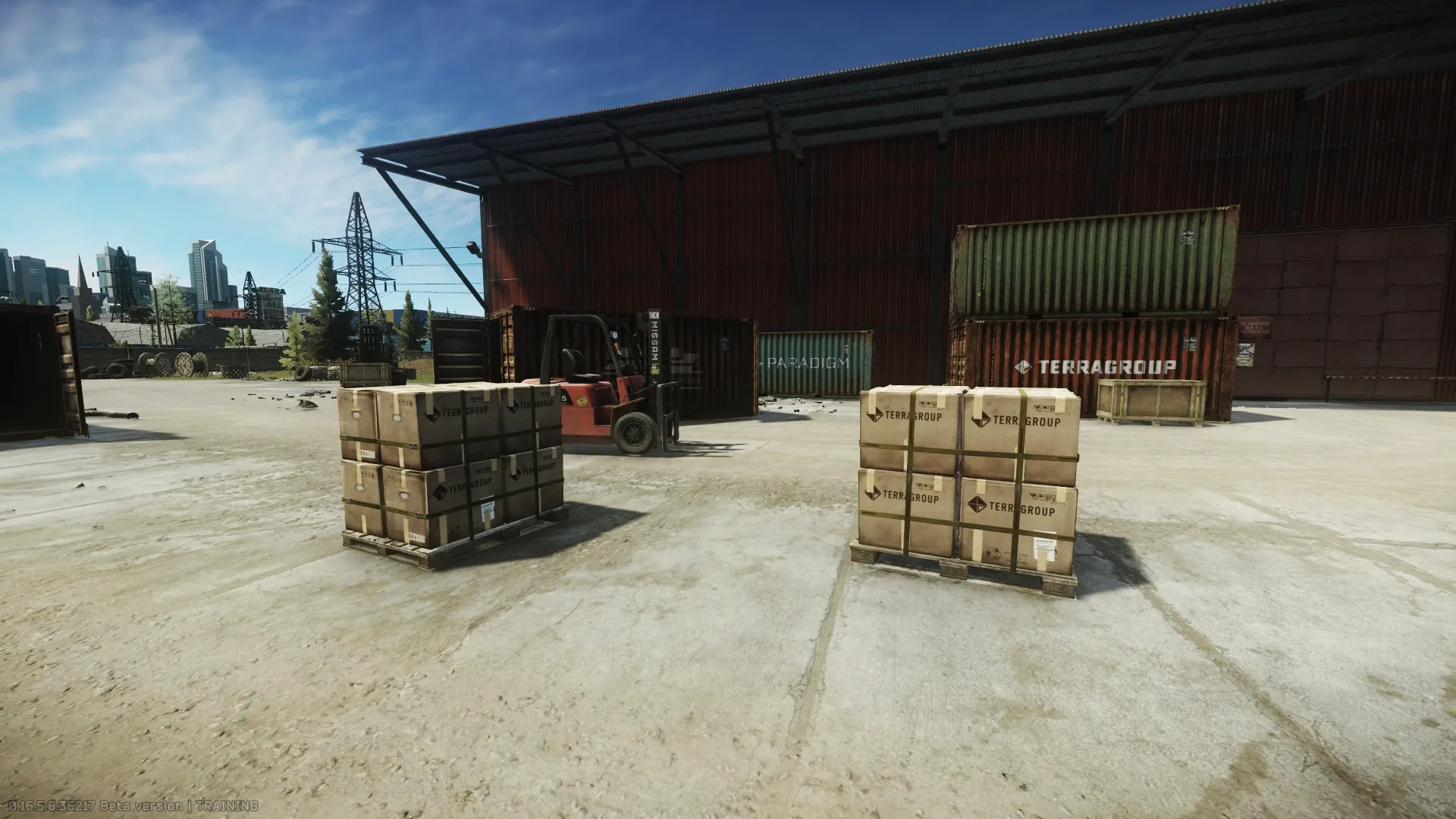 Locate the first special TerraGroup cargo on Customs — 1