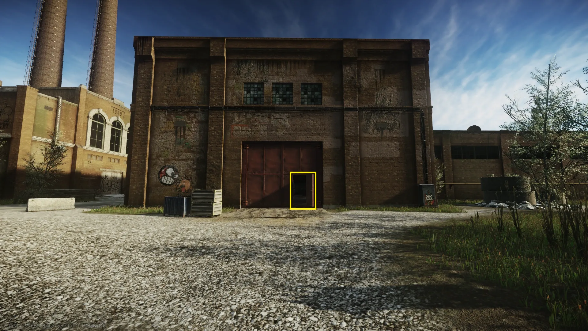 Warehouse 17 southern entrance