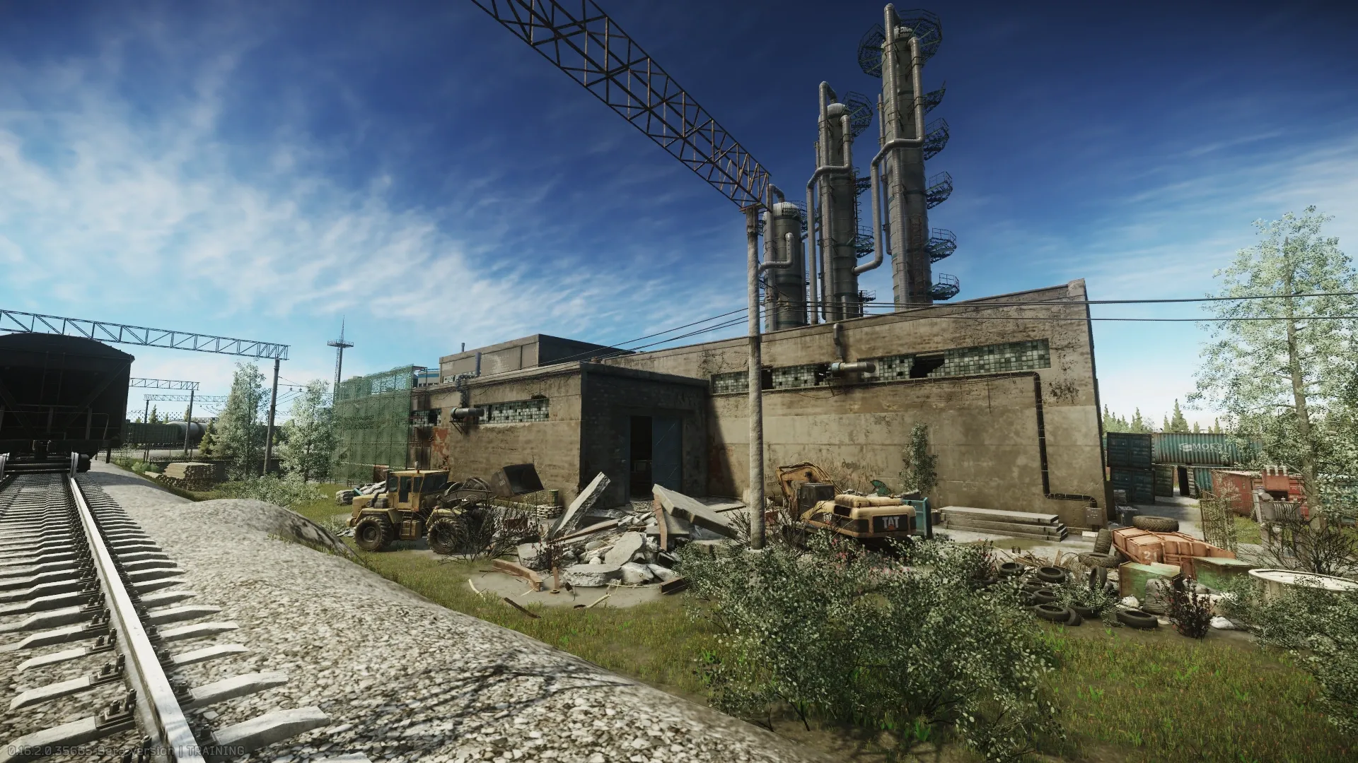 The industrial plant