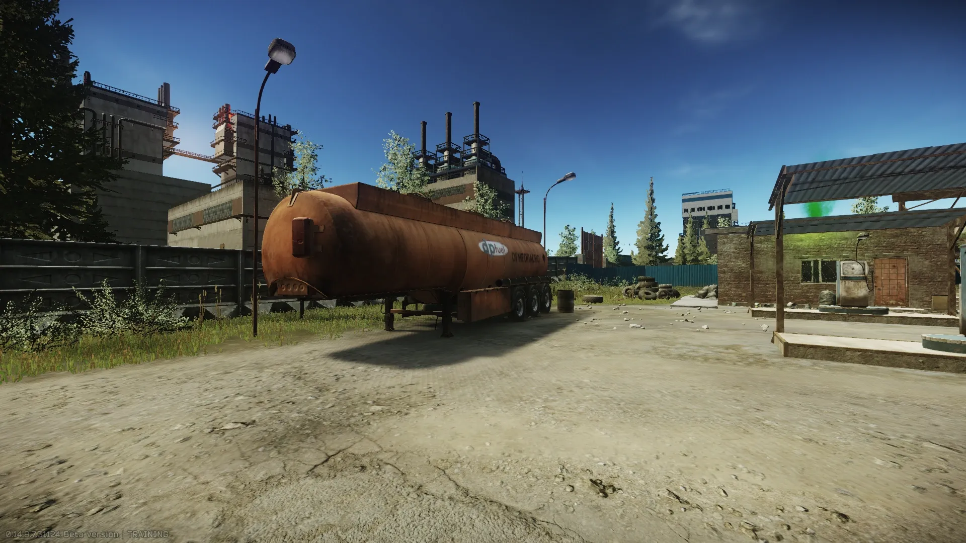 Locate and mark the third fuel tank with an MS2000 Marker on Customs — 1