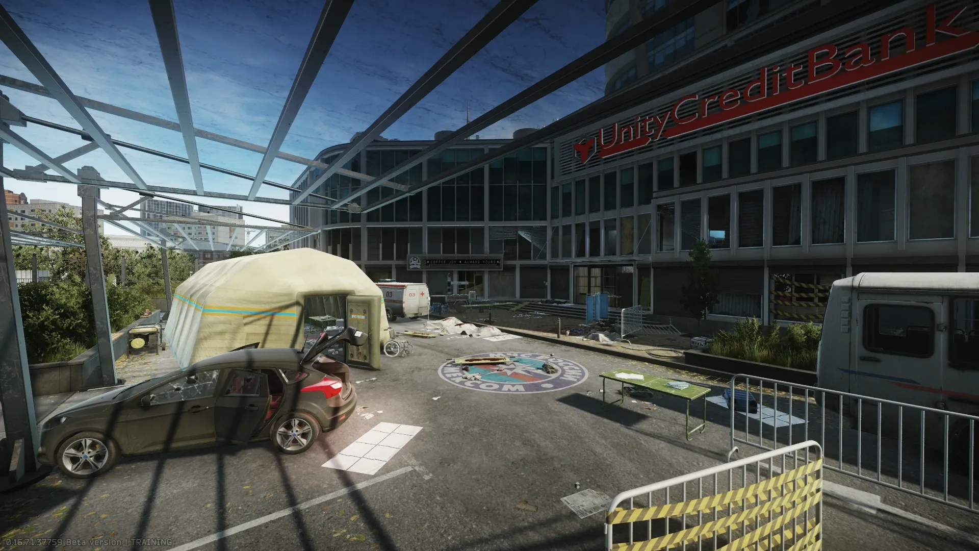 Locate the Emercom station on Ground Zero — 1