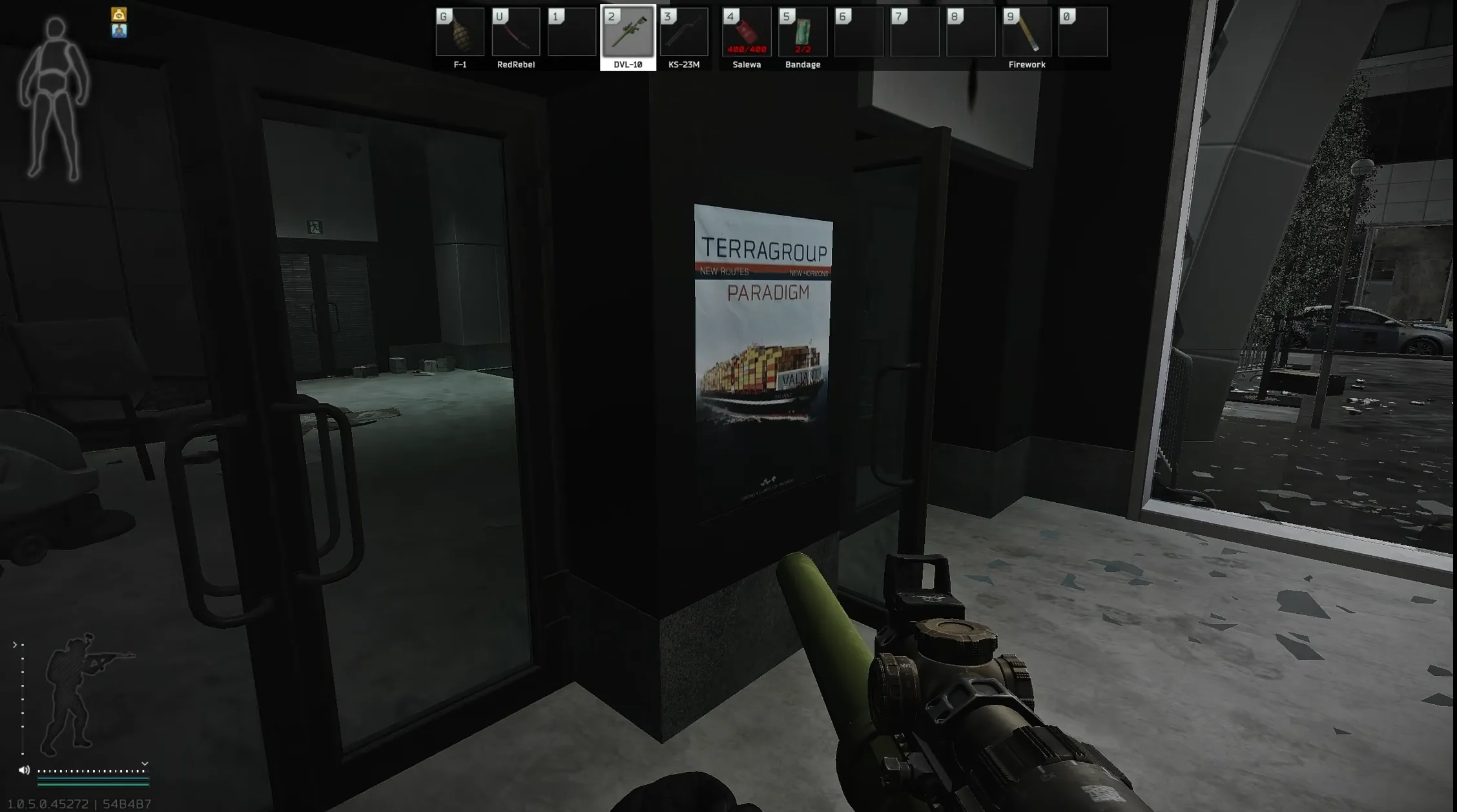 Find a Paradigm Shipping poster on Ground Zero — 1