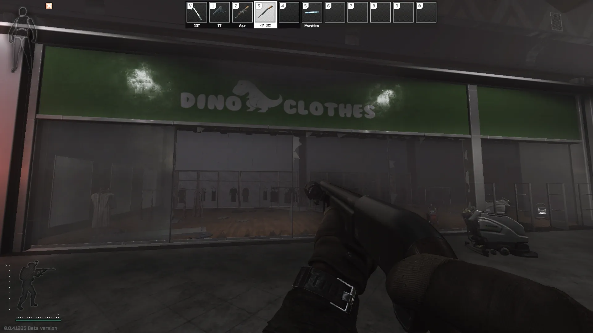 Locate the DINO CLOTHES store on Interchange — 1