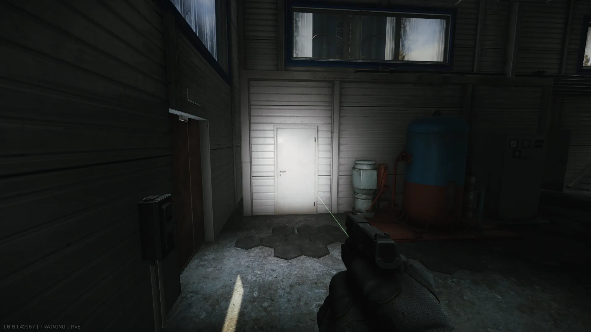 Door to the basement stairs