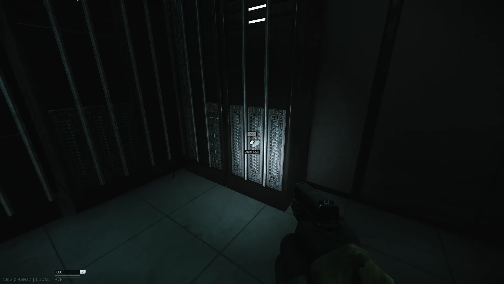 The flash drive on the server (second visit)
