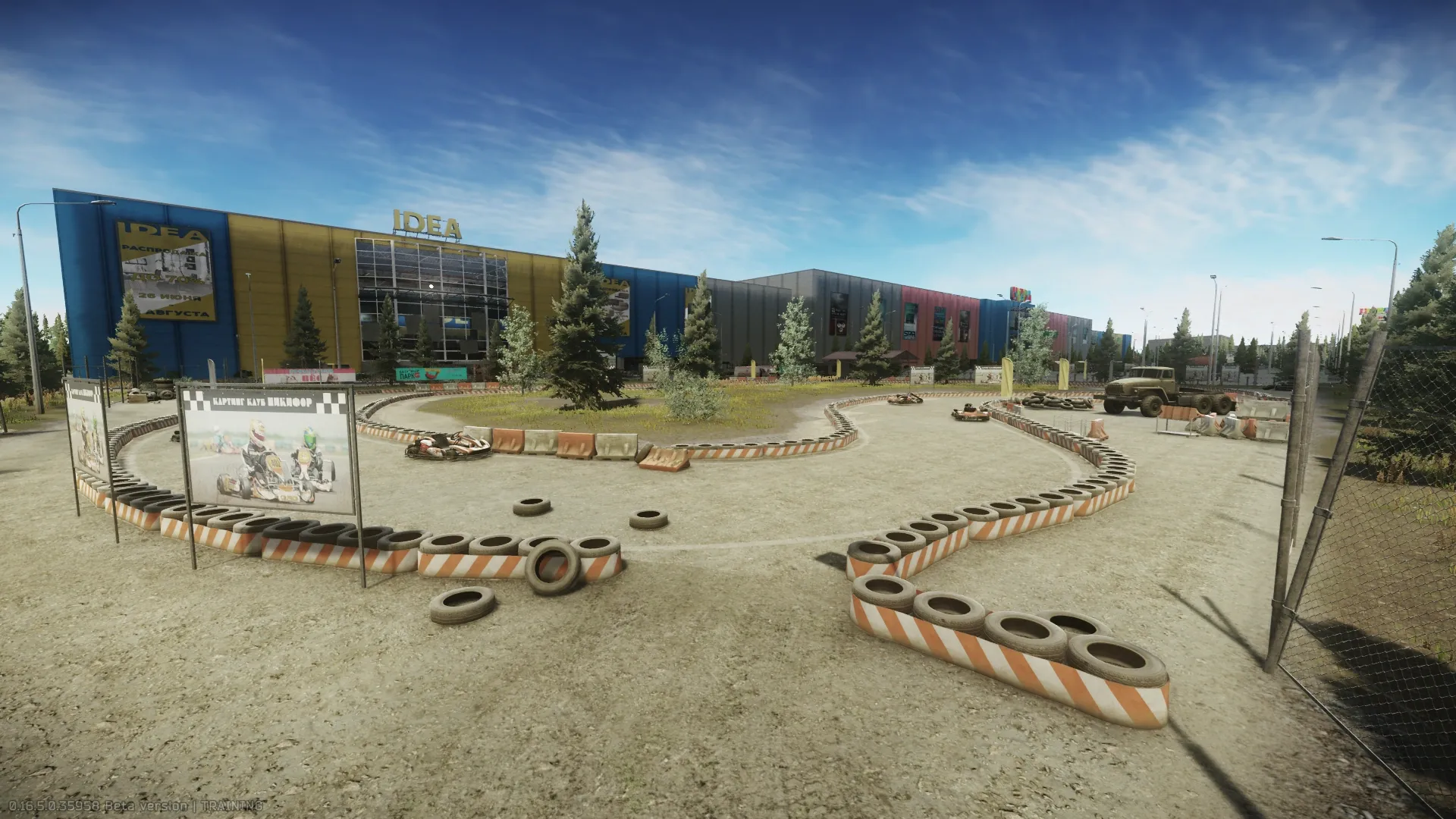 Investigate the kart track on Interchange — 1