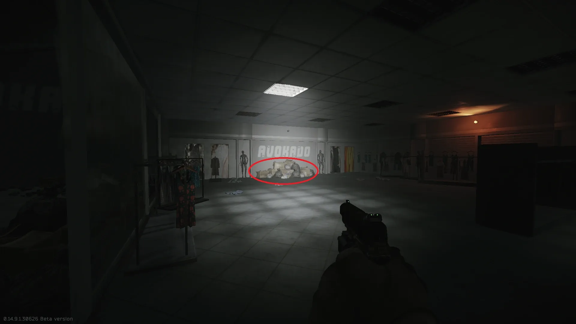 Stash a ComTac II headset in the specified place on Interchange — 1
