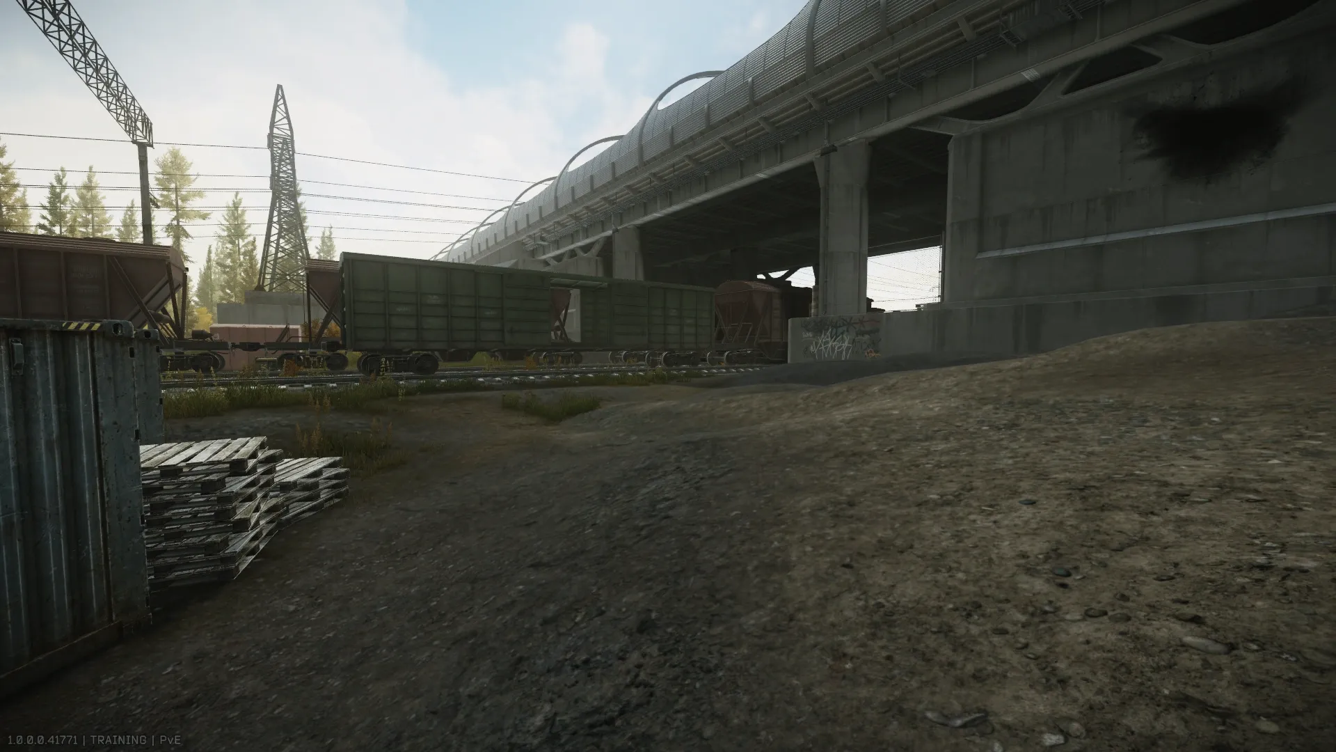 Visit the Railway Exfil exit on Interchange — 1