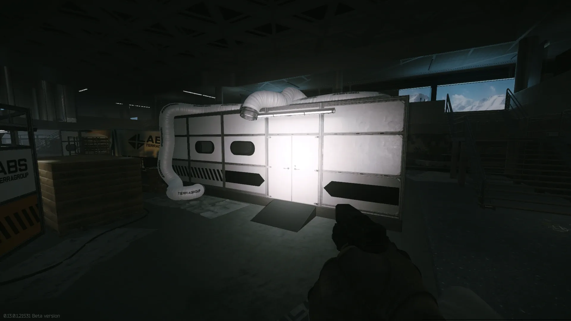 Search the weapon testing area — 1
