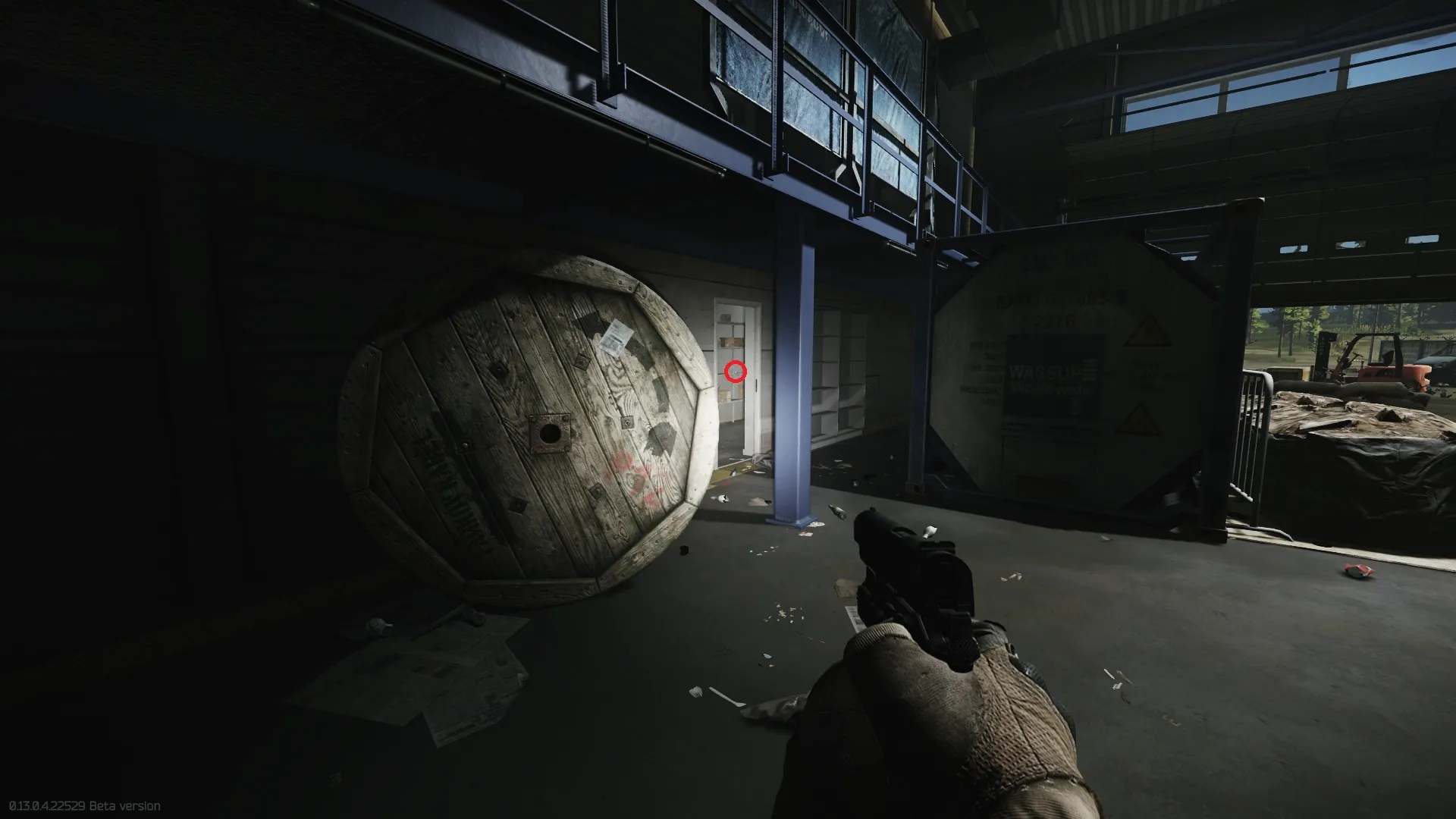 Hallway shelf (view 1)