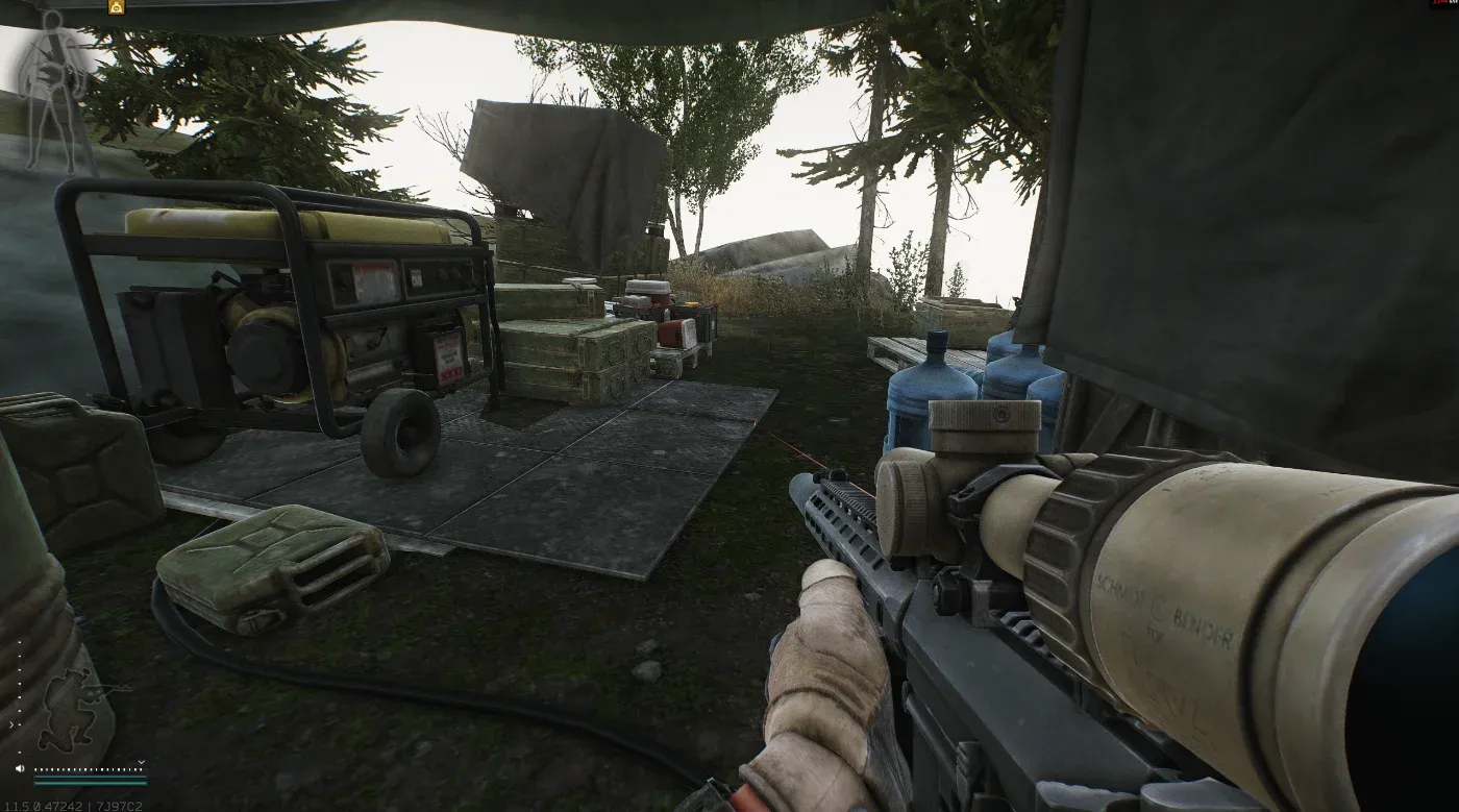 Stash Electronic components at Prapor's new camp on Lighthouse (x3) — 2