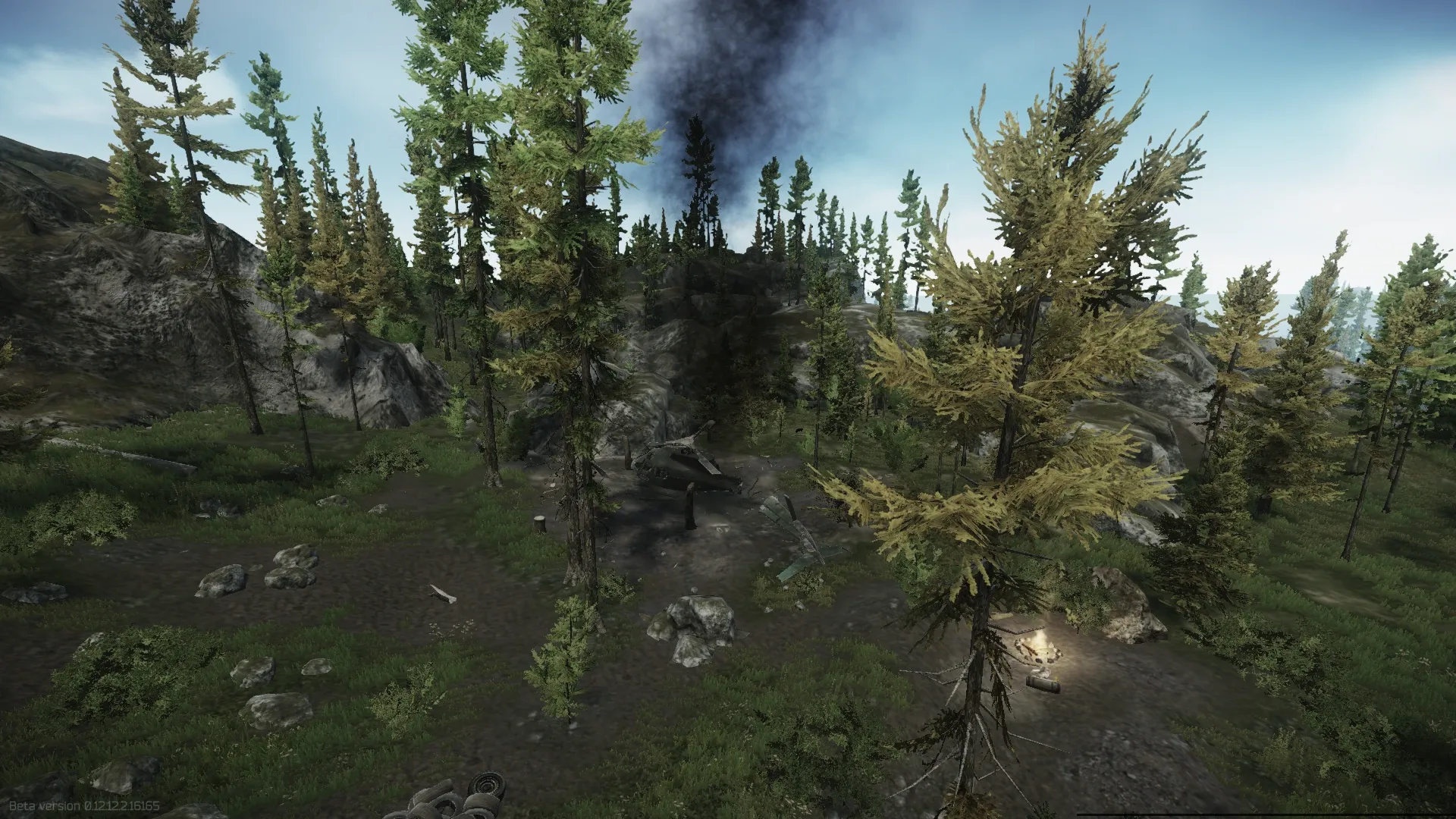 Locate the crashed helicopter on Lighthouse — 1
