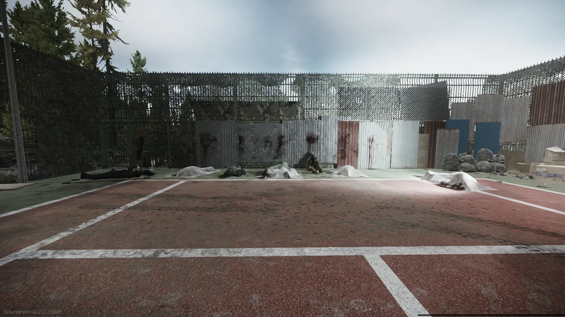 Locate the lost group in the chalet area on Lighthouse — 1