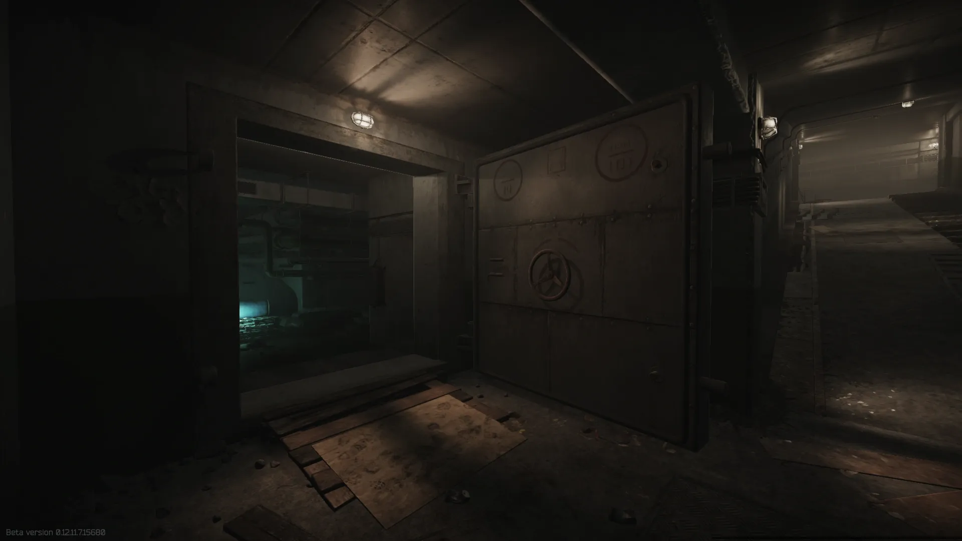 Appearance of a hermetic door
