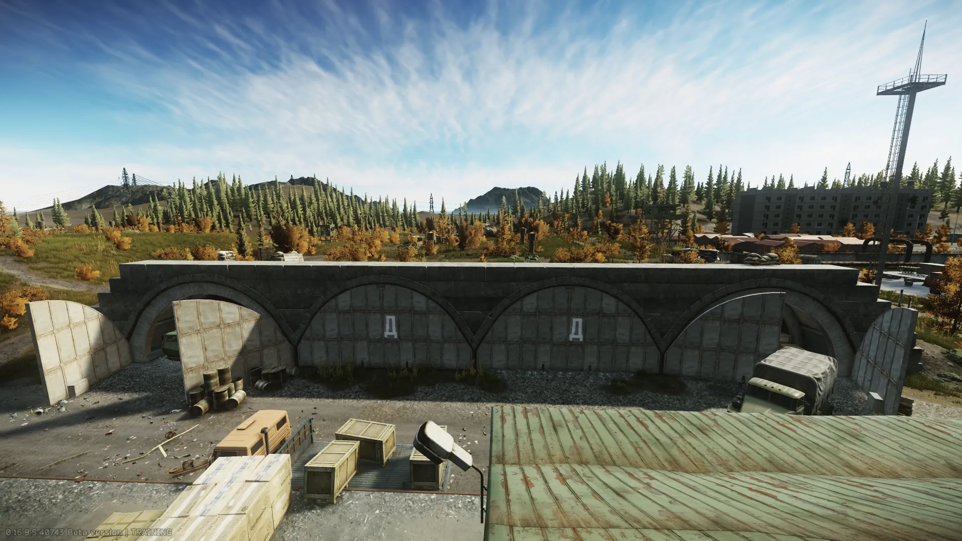 Warehouse "Д" gates
