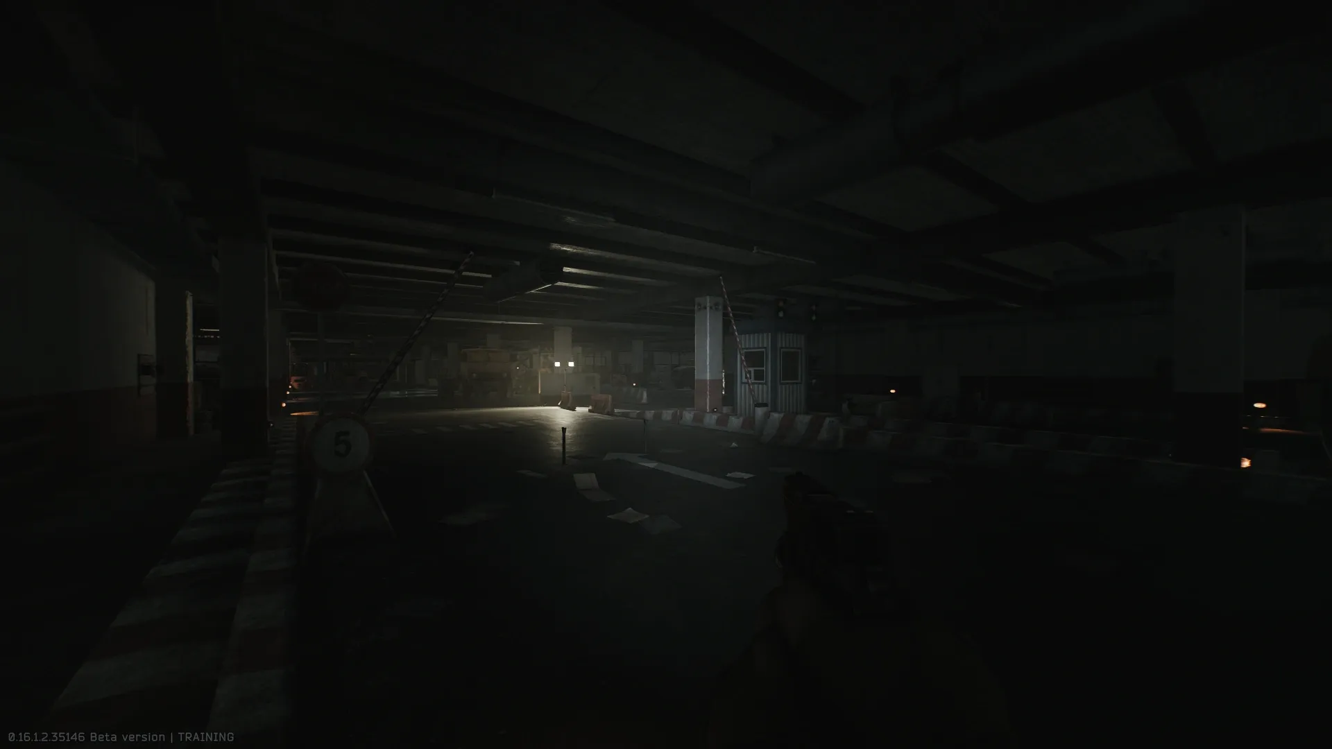 Inside the warehouse