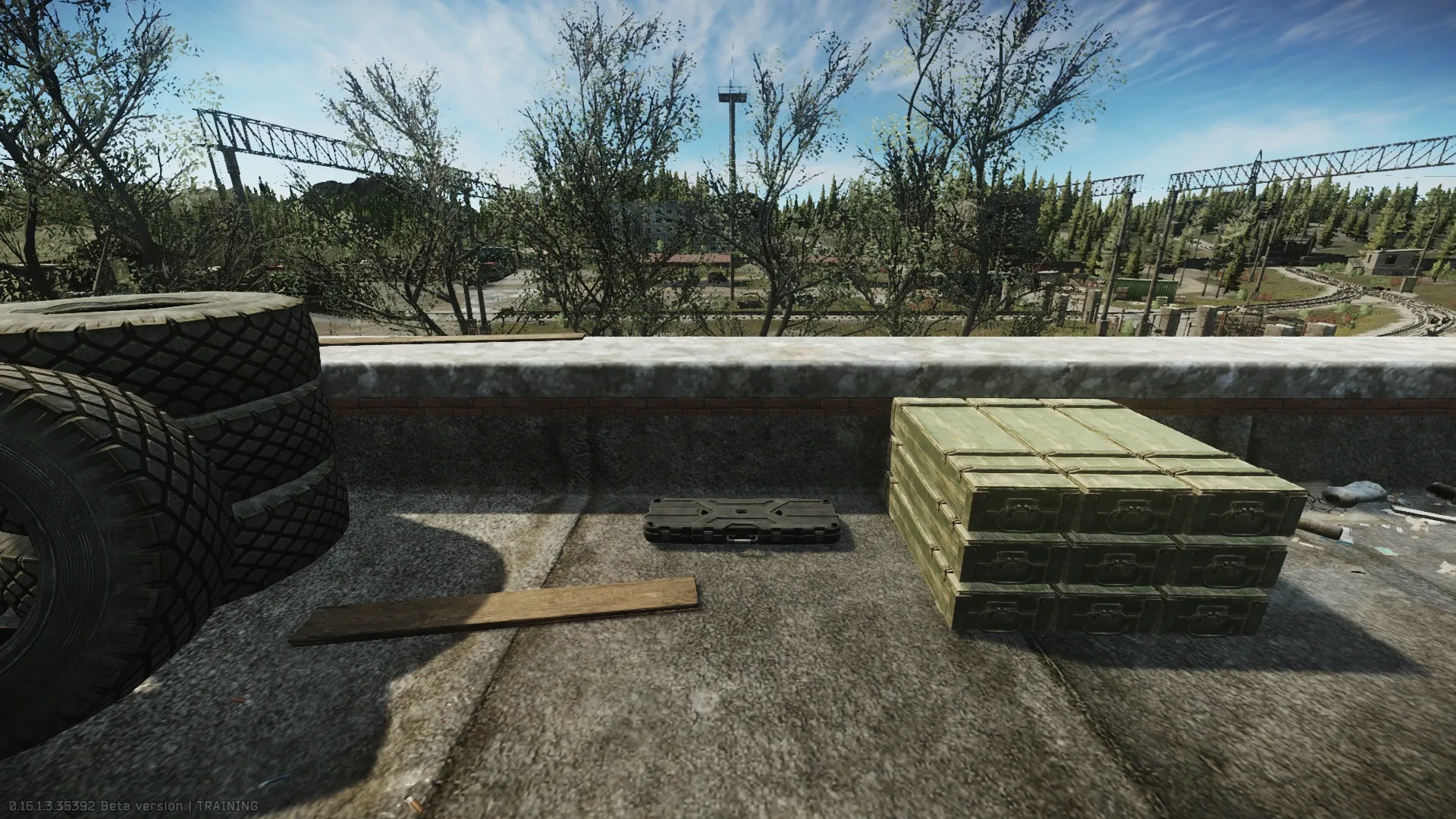 First case spawn on the ground facing north