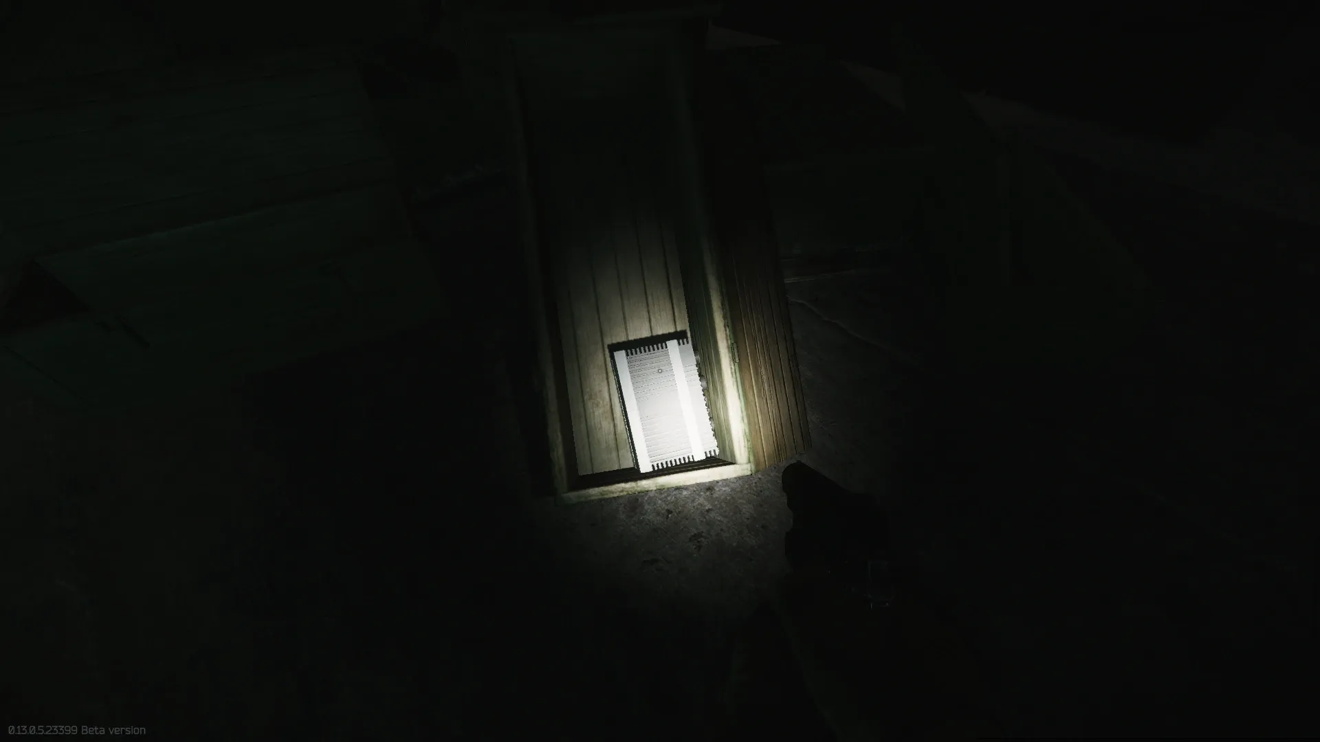 Close up of the item inside the crate