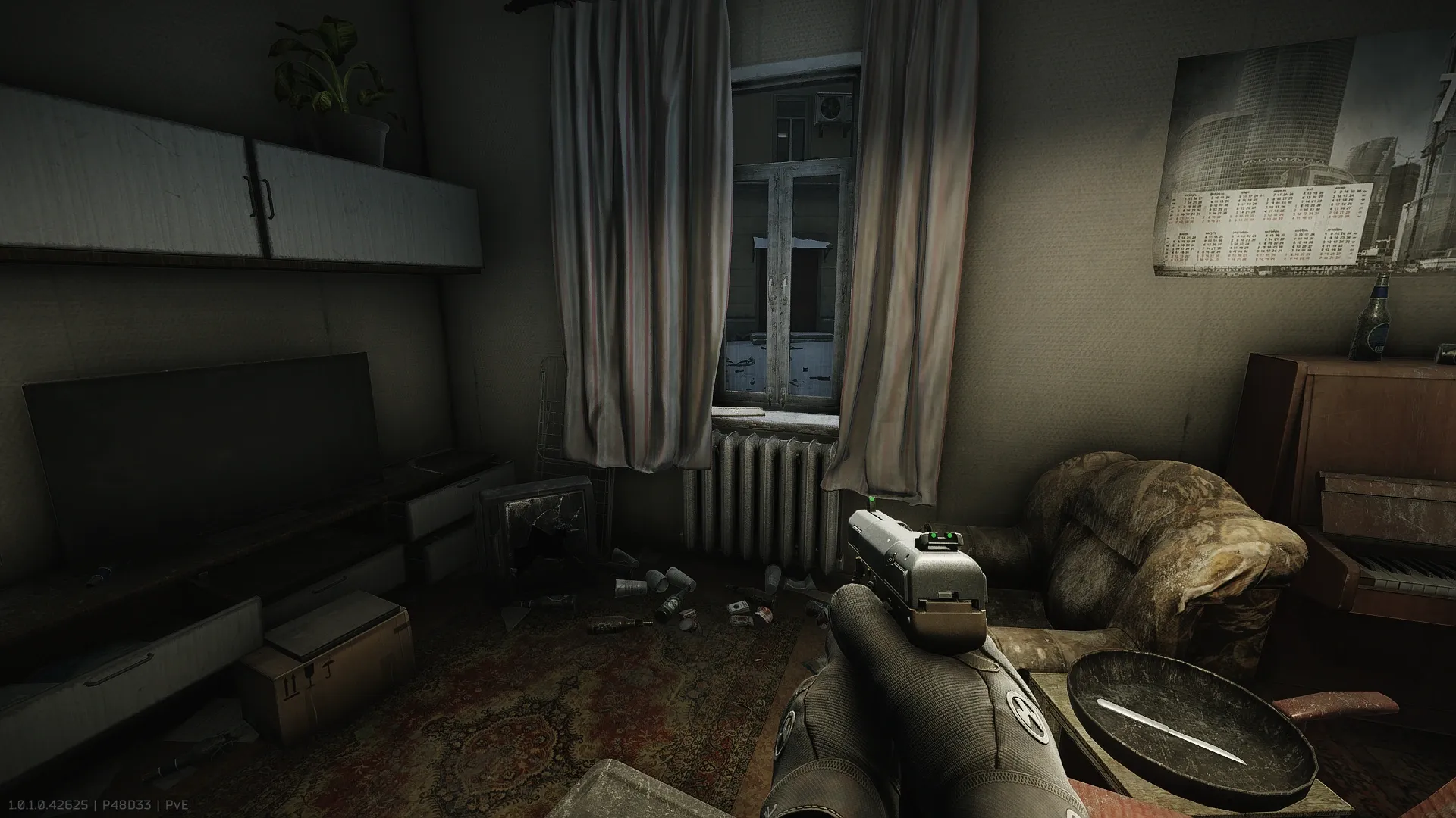 FSB report: on the windowsill next to the TV