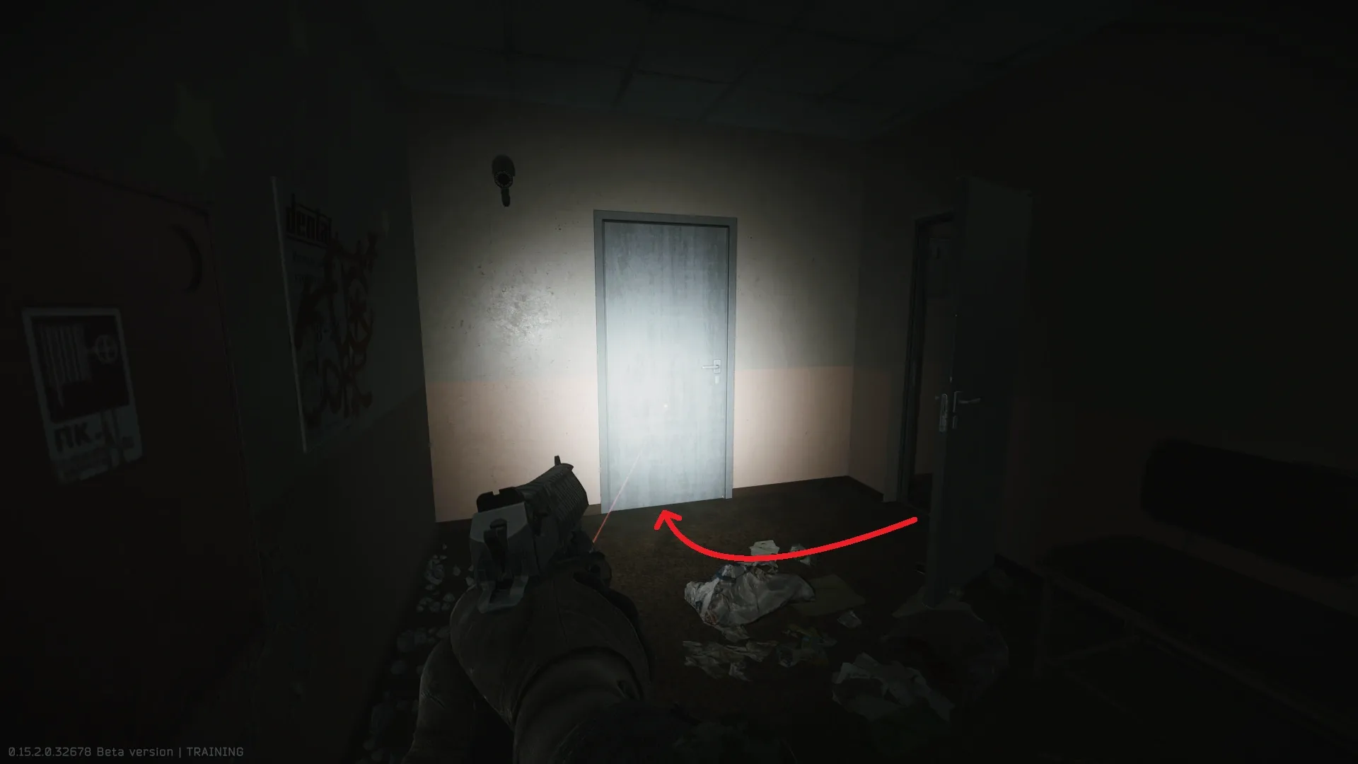 Door to the sickroom