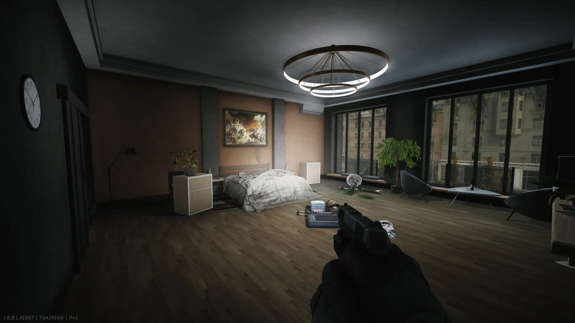 The locked bedroom
