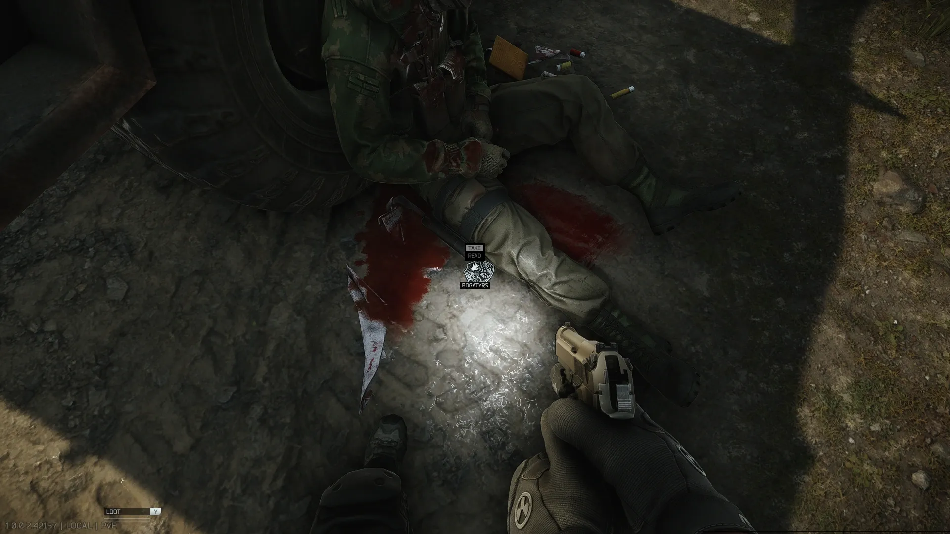 The patch next to the BRDM