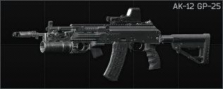 AK-12 GP-25
Parts price: 256,181₽ AK-12 GP-25