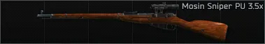 Mosin Sniper PU 3.5x