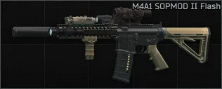 M4A1 SOPMOD II Flash