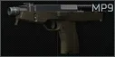 B&T MP9 9x19 submachine gun (stripped)