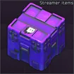 Streamer item case