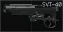 Tokarev SVT-40 7.62x54R rifle (stripped)