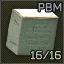 9x18mm PM PBM gzh ammo pack (16 pcs)