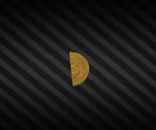 Right half of a Physical Bitcoin